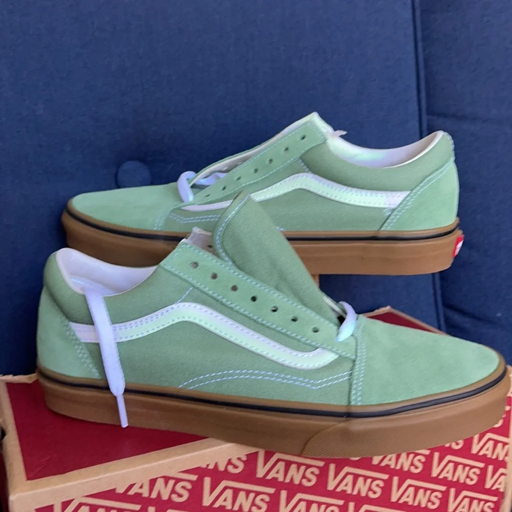 Vans Old Skool Gum Basil/True White WMNS - Picture 11 of 16